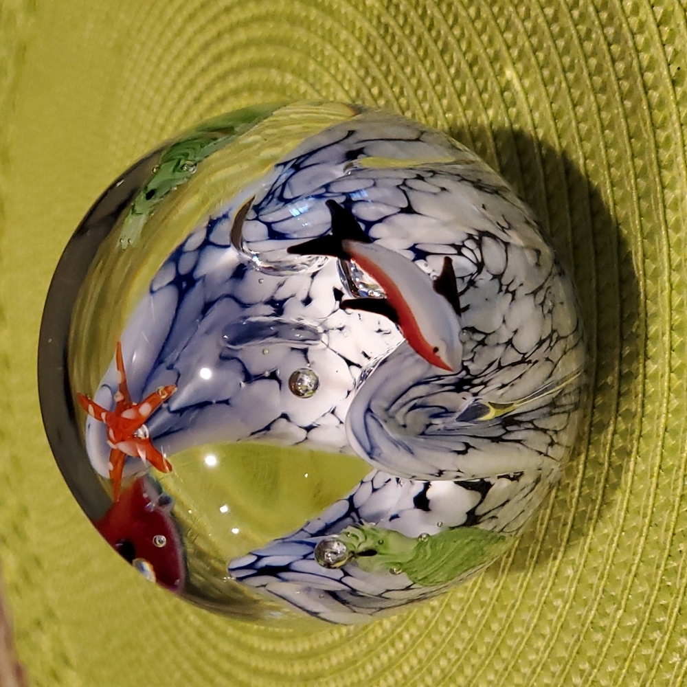 FISH BOWL ART GLASS